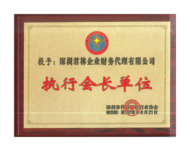 深圳代理記賬協會執行會長